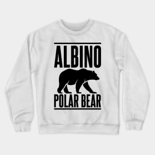 Albino Polar Bear Crewneck Sweatshirt